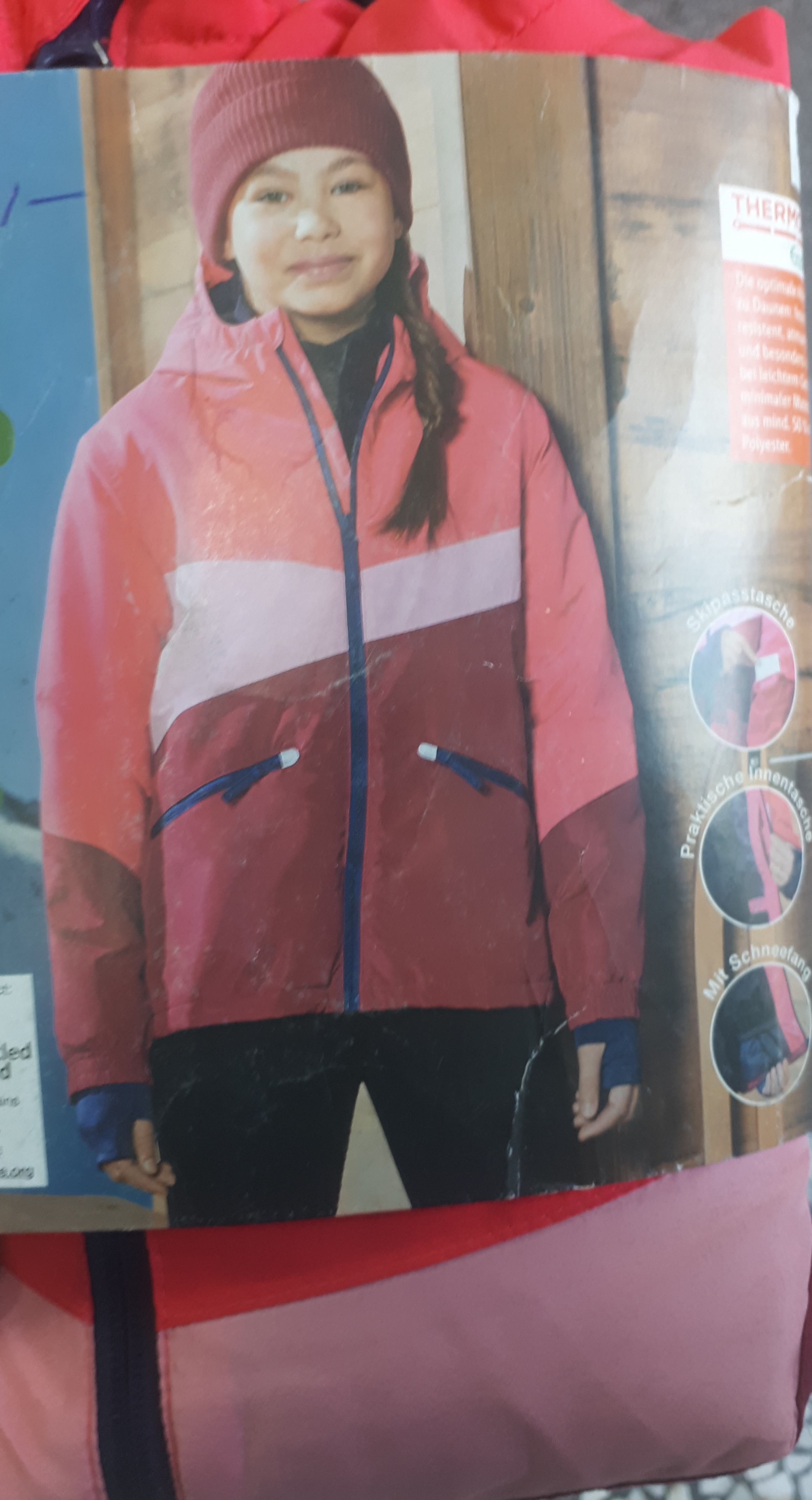 کاپشن بچه گانه کریوت مدل بادگیر بارانی ۱۰۰٪ ضد اب طرح کلاه دارو استین کش