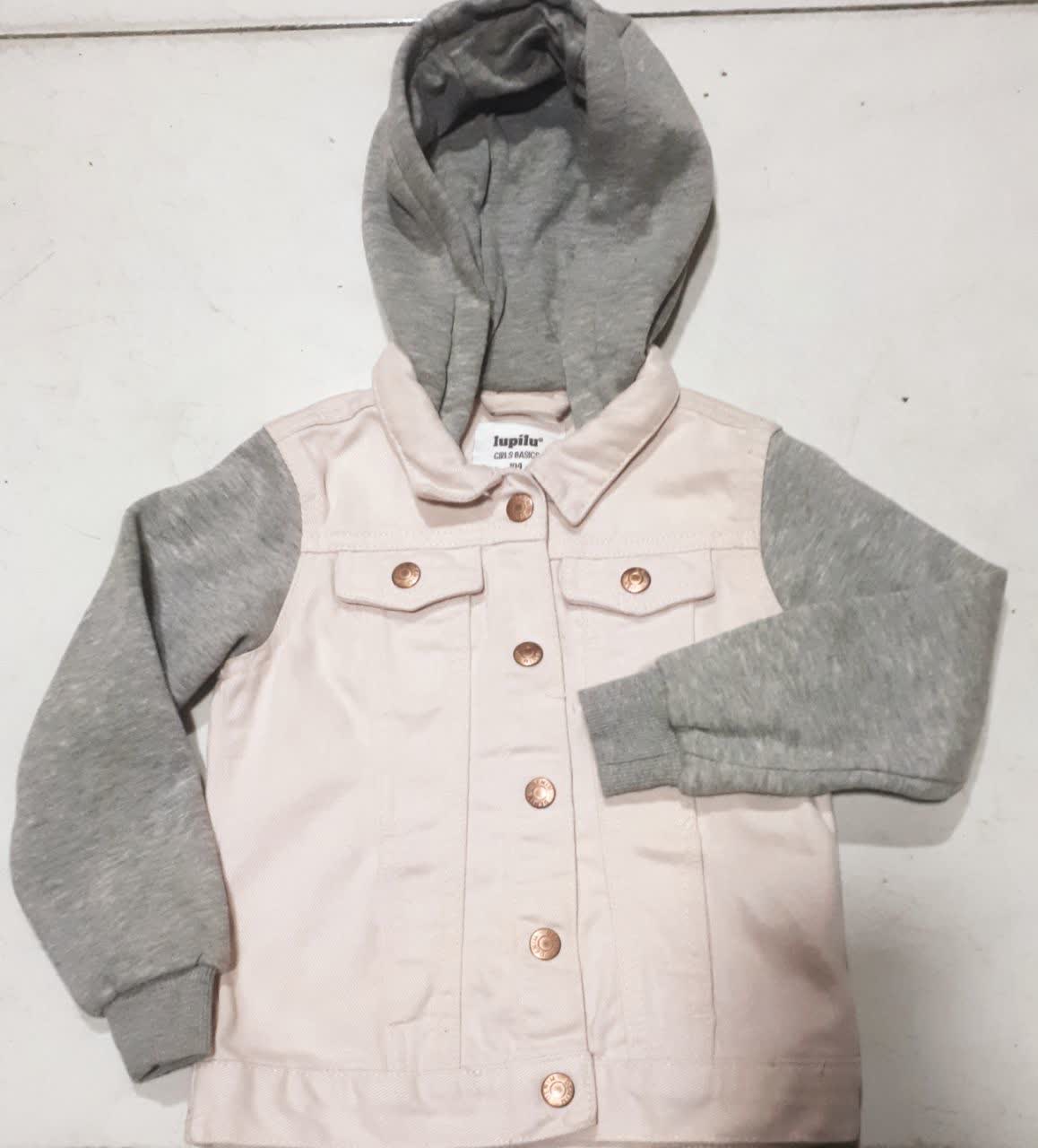 سویشرت گرم بچه‌گانه کلاه‌دار مدل دکمه‌ای پاییزه و بلوز گرم زمستانه