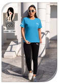 ست زنانه تیشرت و شلوار اسپرت
